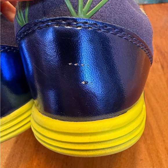 Coach Y2K Vintage Blue Metallic and Nylon Darla Sneaker - Picture 11 of 13